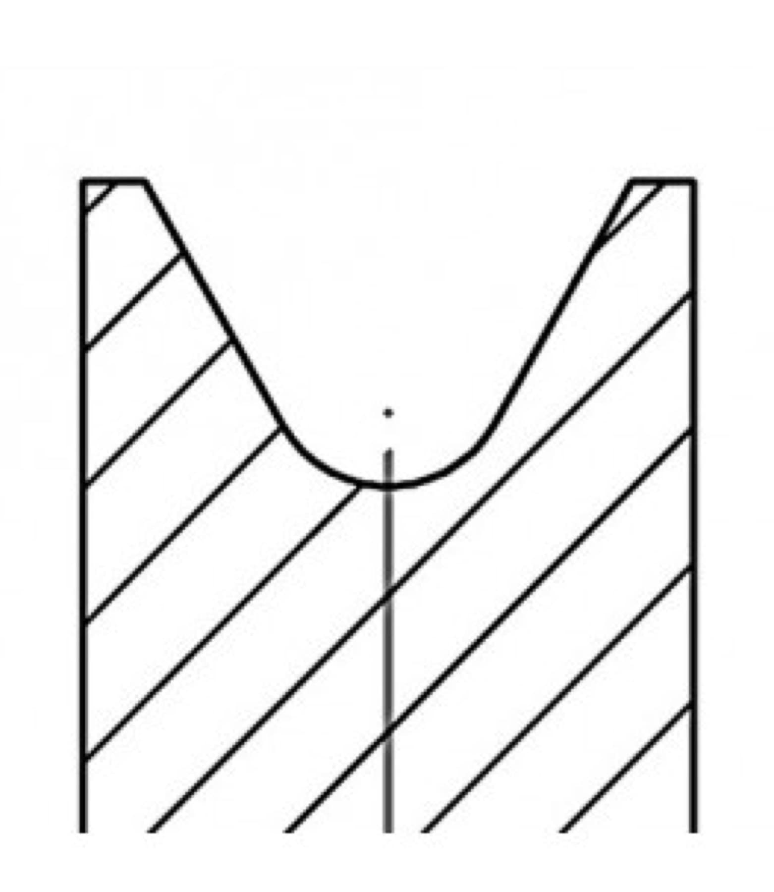 Deflection Rollers with V-Contour