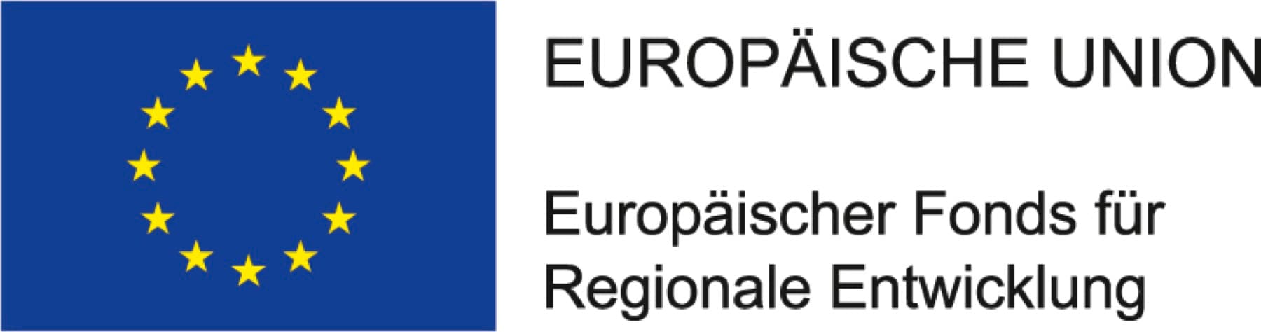 EFRE regional development logo